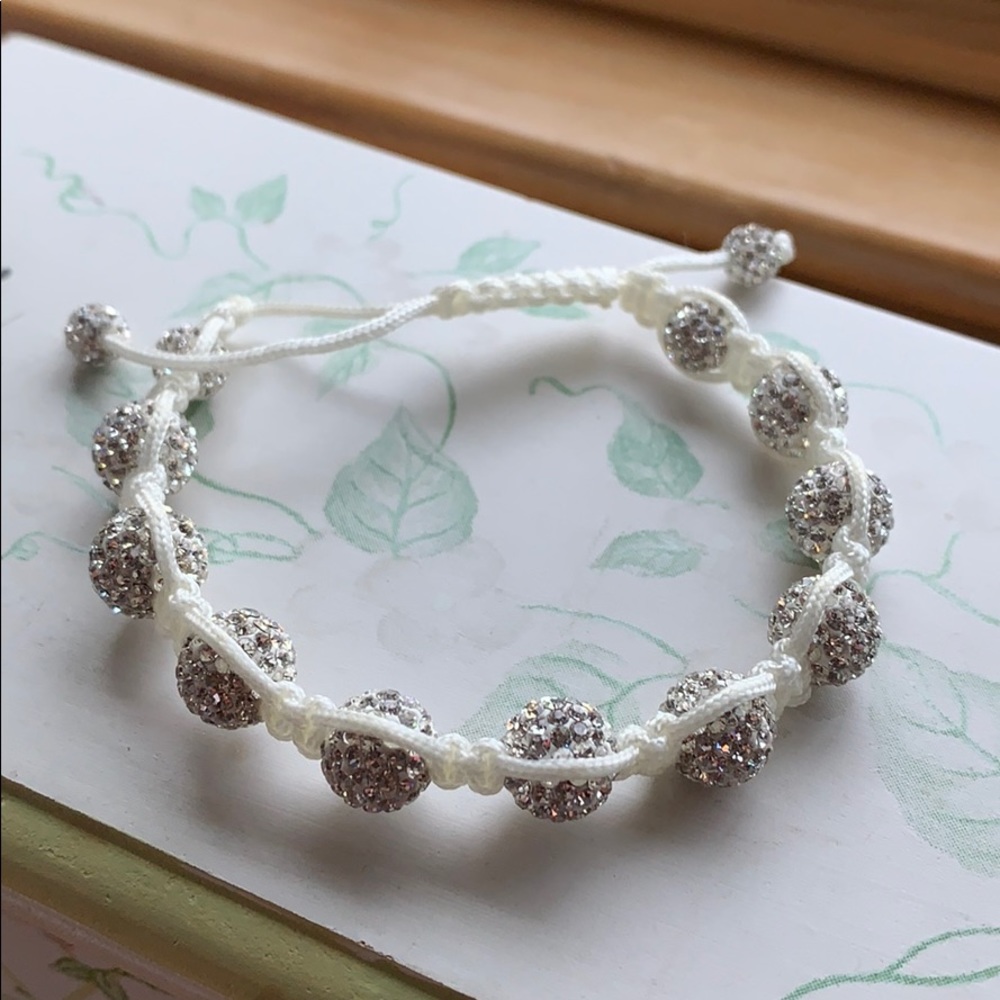 Crystal studded bracelet